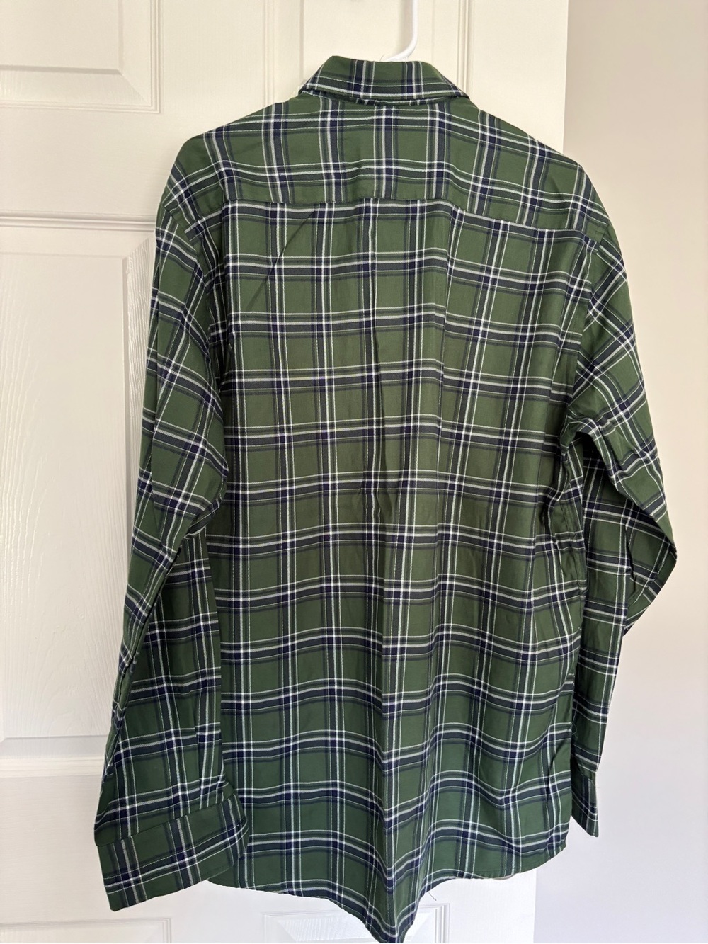 Avigo Men’s Olive Green Plaid Button-Up Shirt | 100% Cotton | XXL - Picture 4 of 4
